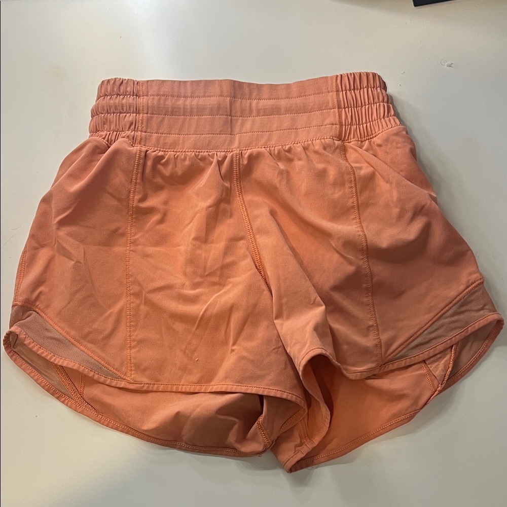 lululemon athletica Peach Athletic Shorts